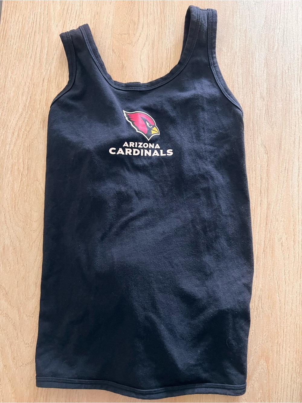 Arizona Cardinals Black Logo Tank Top - Picture 2 of 3